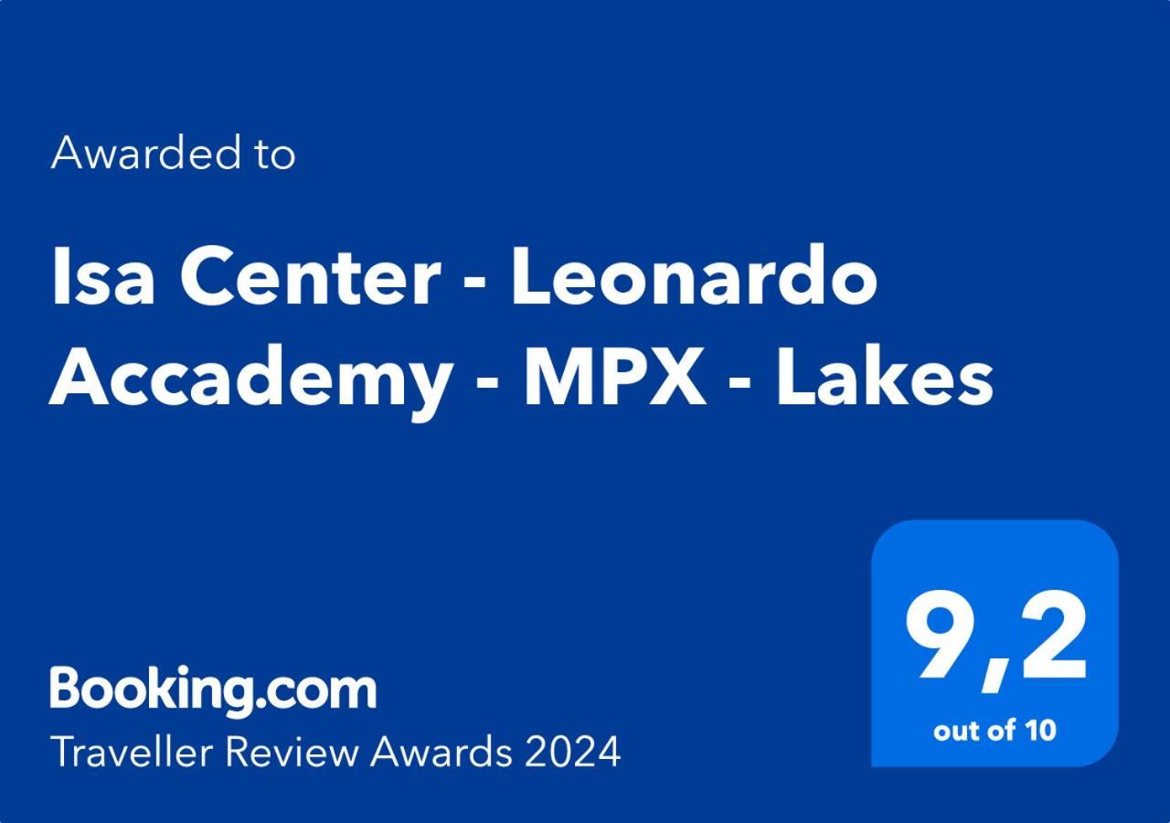 Isa Center - Leonardo Accademy - Mxp - Lakes Sesto Calende Exteriör bild